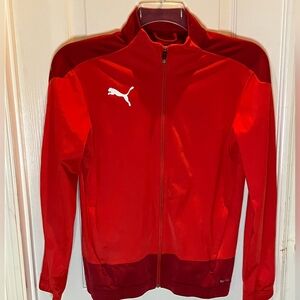 Puma Youth XL Vibrant Red Performance Jacket